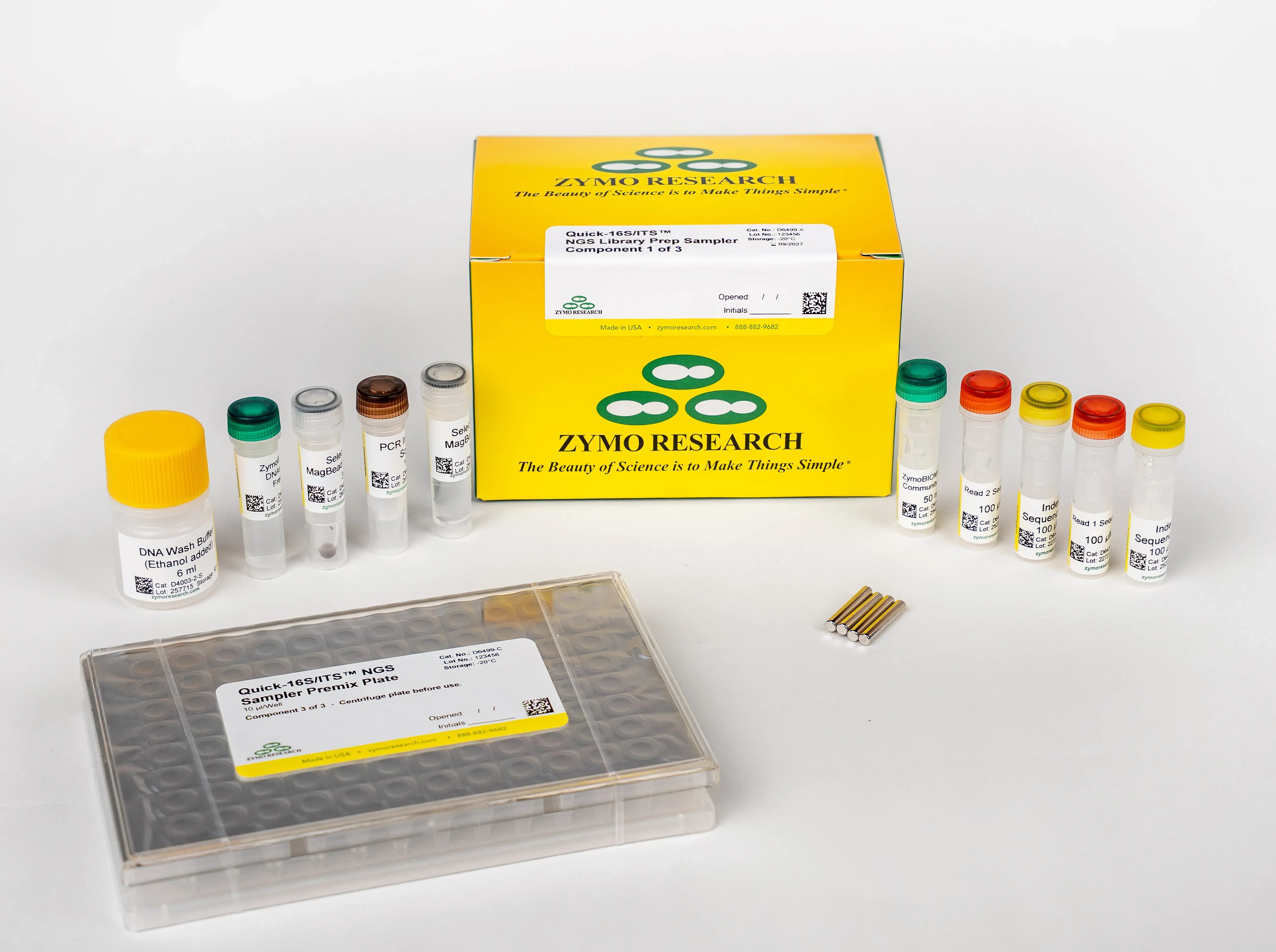 Quick-16S/ITS NGS Library Prep Sampler